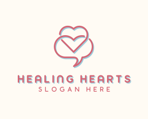 Heart Talk Therapy logo design