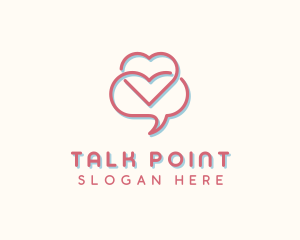 Heart Talk Therapy logo design