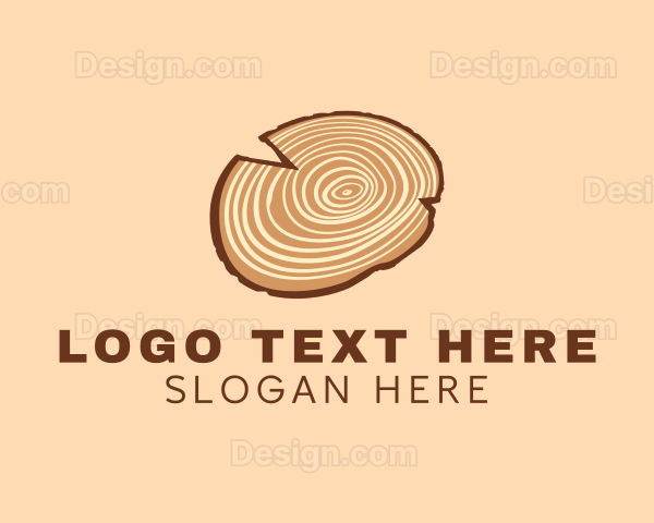 Tree Wood Lumberjack Logo