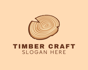 Tree Wood Lumberjack logo design