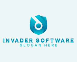 Security Shield Software logo design