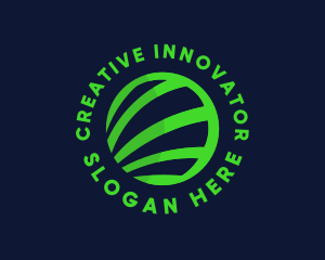 Global Tech Innovation Sphere logo design