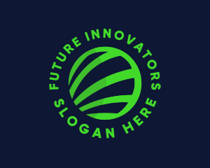 Global Tech Innovation Sphere logo design