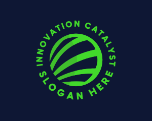 Global Tech Innovation Sphere logo design