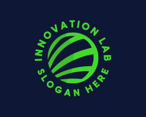 Global Tech Innovation Sphere logo design