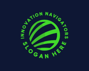 Global Tech Innovation Sphere logo design