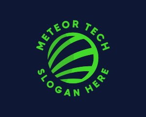 Global Tech Innovation Sphere logo design