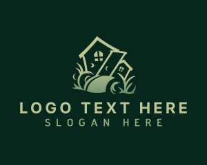 Lawn Landscaping Mower logo