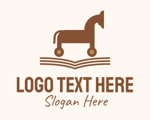 Trojan Horse Book  Logo
