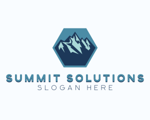 Mountain Summit Adventure logo design