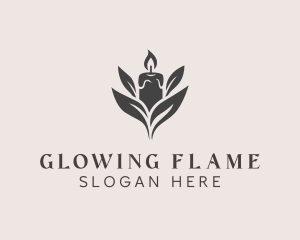 Leaf Candle Light logo