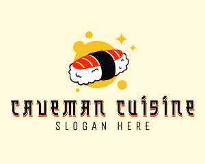 Culinary Sushi Cuisine logo design