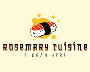 Culinary Sushi Cuisine logo design