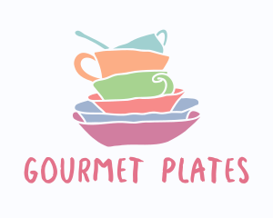 Colorful Kitchen Dishes logo