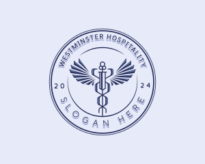 Caduceus Medical Healthcare logo design