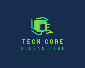 Tech Cube Network logo design