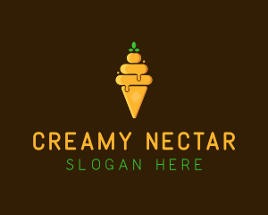 Organic Honey Ice Cream logo