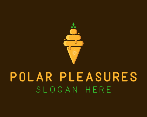 Organic Honey Ice Cream logo