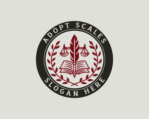 Legal Notary Attorney logo design