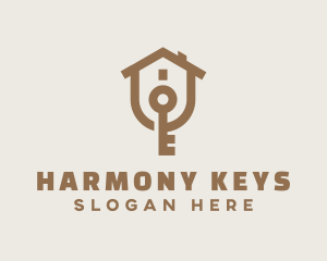 Key House Realtor logo design