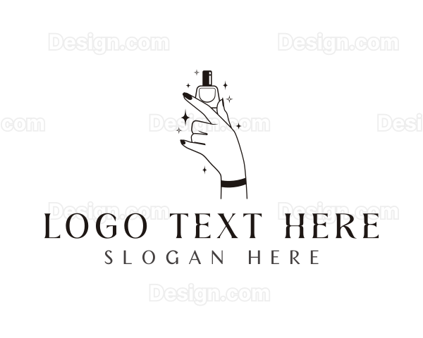 Nail Polish Fingernail Logo