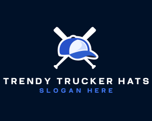 Baseball Cap Clothing logo design