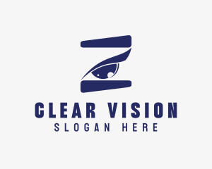 Optical Vision Letter Z  logo