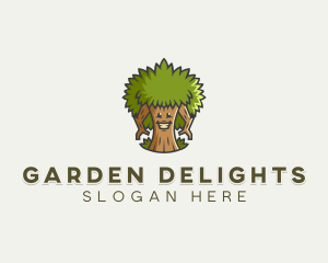 Eco Garden Planting logo design