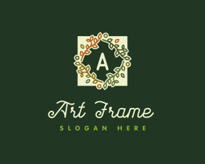 Vine Pattern Frame  logo design