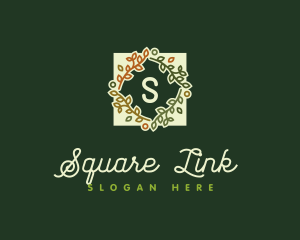 Vine Pattern Frame  logo design