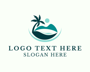 Tropical Island Beach logo