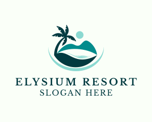 Tropical Island Beach logo