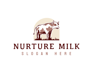 Cow Cattle Farm logo design