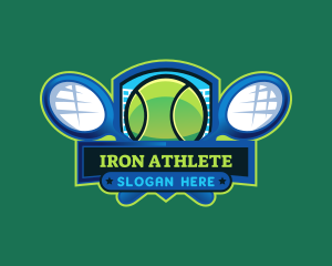 Tennis Racket Sports logo design