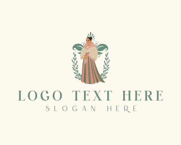 Dress logo example 1
