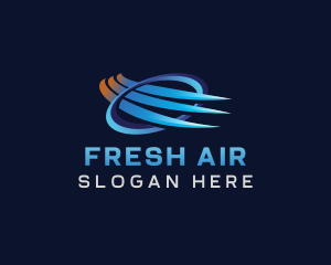 HVAC Air Conditioning logo design