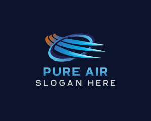 HVAC Air Conditioning logo design