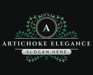 Elegant Vine Boutique logo design