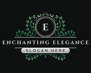 Elegant Vine Boutique logo design