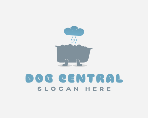 Weather Bath Tub logo design