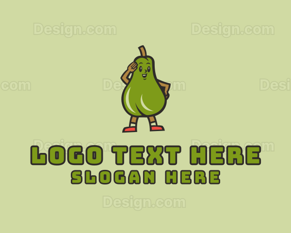 Fresh Avocado Vegetarian Logo