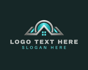 Geometric Realtor Roofing logo