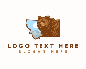 Montana Grizzly Bear logo