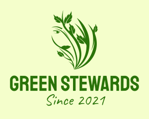 Green Organic Cosmetic  logo design