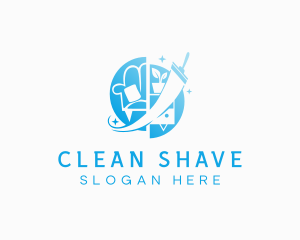 Home Furniture Cleaning logo design