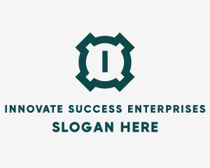 Industrial Shield Enterprise logo design