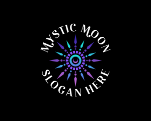 Witch Boho Moon  logo design