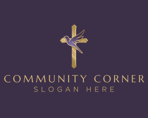 Dove Cross Ministry logo design