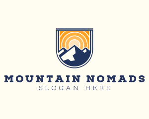 Summit Mountain Hike logo design