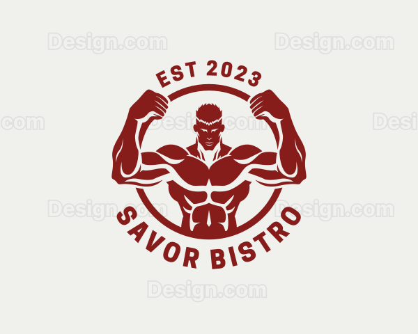 Fitness Muscle Training Logo